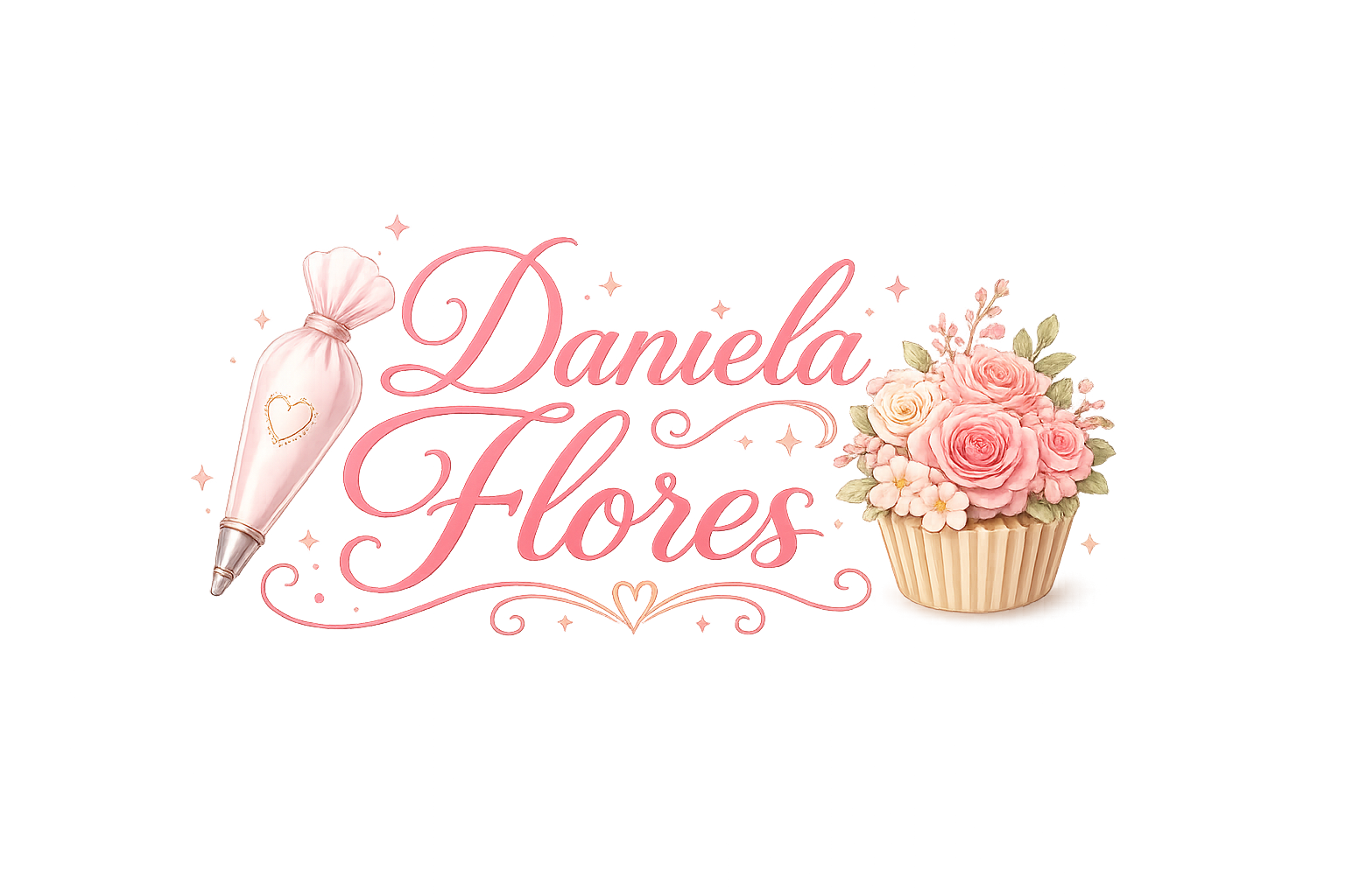 Cupcake Floral